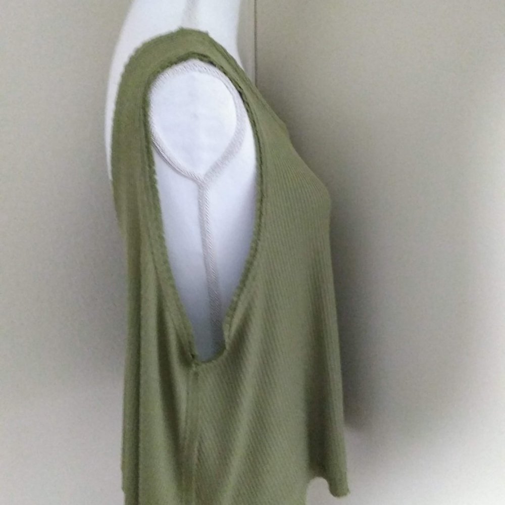 Free People Ribbed Boxy Tank Top - Picture 11 of 14